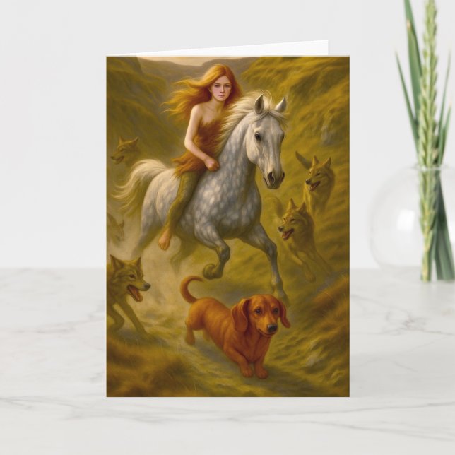 Montana Coulees Nellie and Charlie Card (Front)