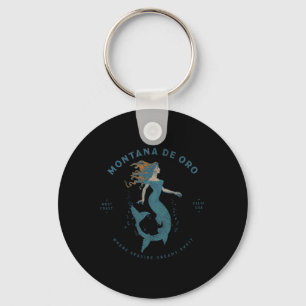 Montana De Oro State Park Los Osos Retro Vintage M Key Ring