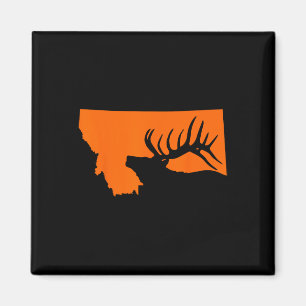 Montana Elk Hunting Magnet