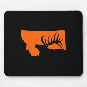 Montana Elk Hunting Mouse Mat