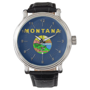 Montana flag watch