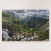 Montana Going to the Sun Scenic Highway Mountains