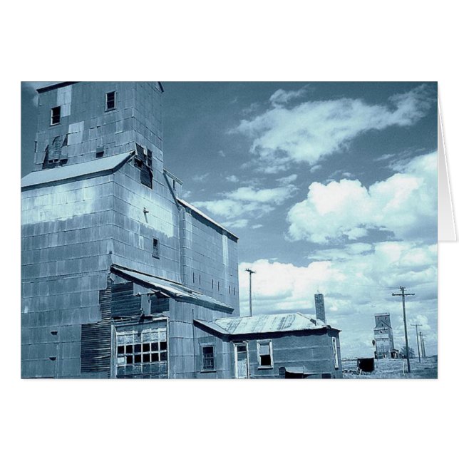 Montana Grain Elevator - Kerma’s Art (Front Horizontal)