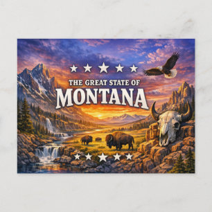 Montana Greetings Postcard