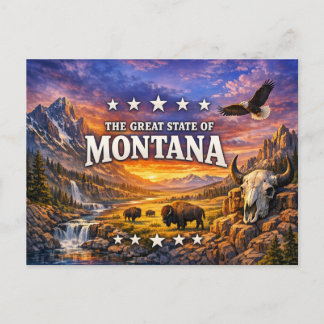 Montana Greetings Postcard