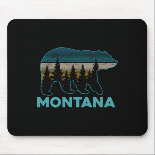 Montana Grizzly Bear Souvenir Mouse Mat