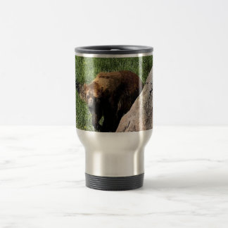 Montana Grizzly Bear Travel Mug