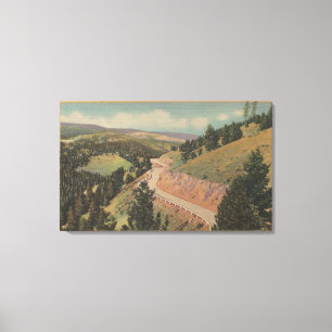 Montana - Harding Way (Hwy No. 10) Canvas Print