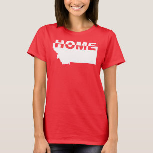 Montana Home Away From State T-Shirt Tees