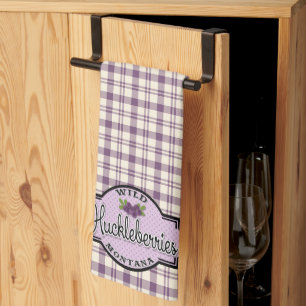 Montana Huckleberry Kitchen Towel