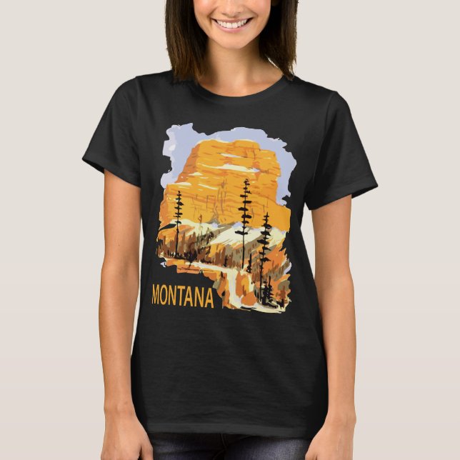 Montana Landmark T-Shirt (Front)