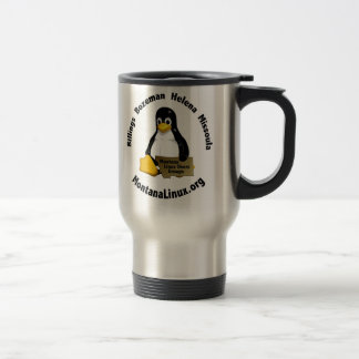 Montana Linux.org Travel Mug