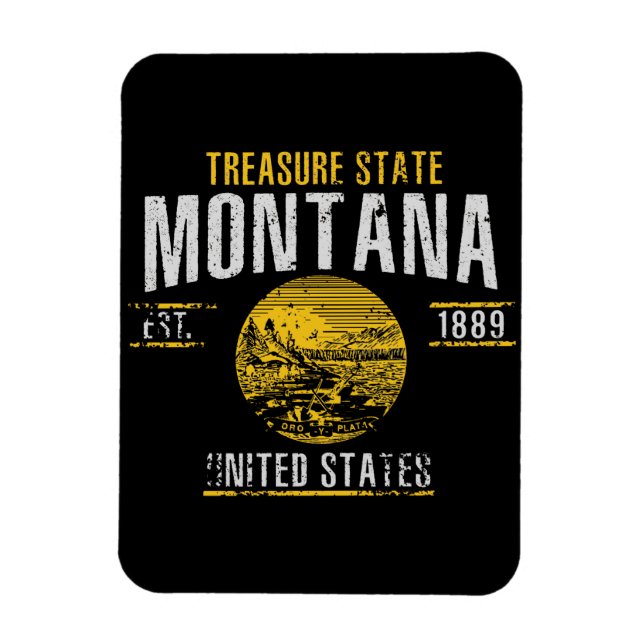 Montana Magnet (Vertical)