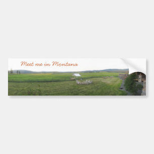 Montana Majesty_Meet Me in Montana Bumper Sticker