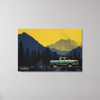 Montaña Mística: A Transcendent Journey Canvas Print