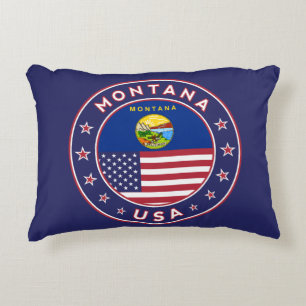Montana, Montana phone case, Montana sticker, Decorative Cushion