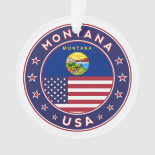 Montana, Montana phone case, Montana sticker, Ornament