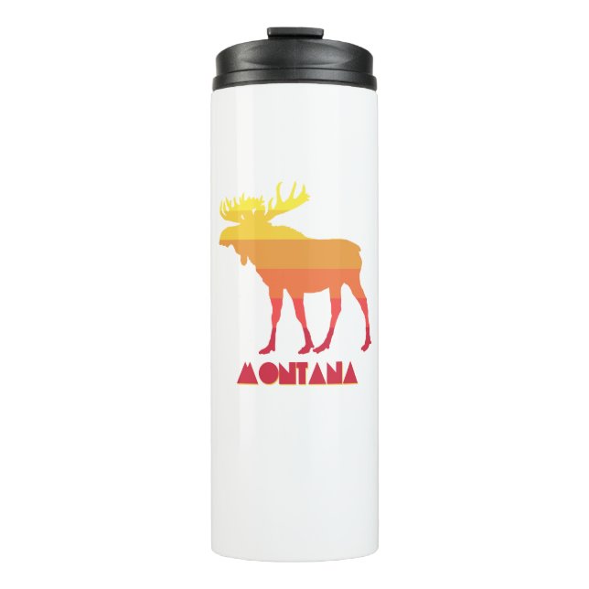 Montana Moose Thermal Tumbler (Front)