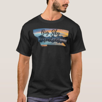 Montana Mountains Nature Big Sky Montana T-Shirt