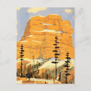 Montana Mountains Postcard