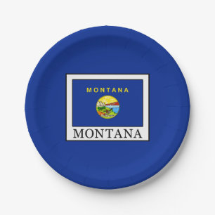 Montana Paper Plate