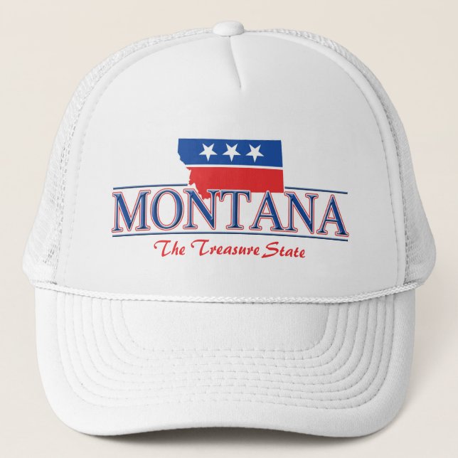 Montana Patriotic Hat (Front)