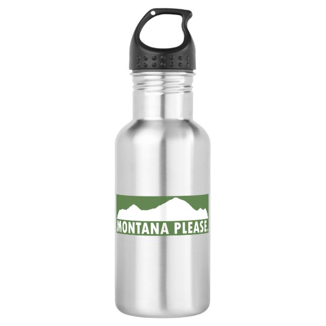 Montana Please 532 Ml Water Bottle (Front)