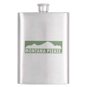 Montana Please Hip Flask