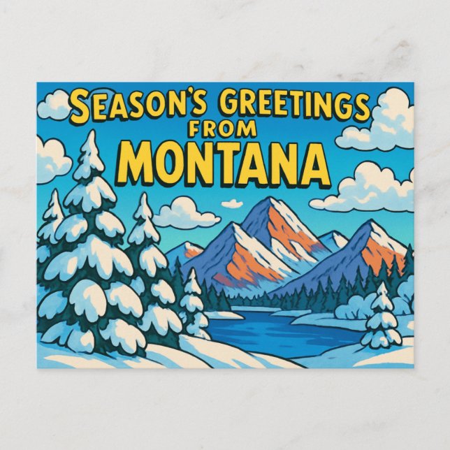 MONTANA Postcard (Front)