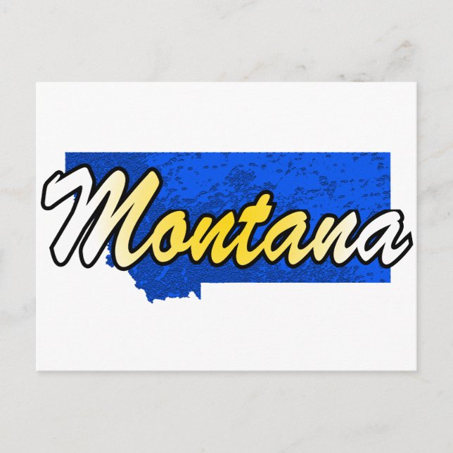 Montana Postcard (Front)