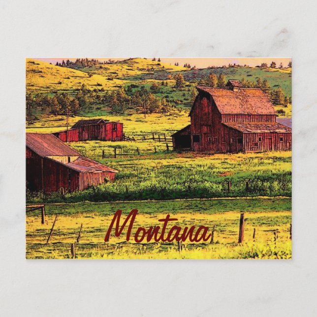 Montana Postcard (Front)