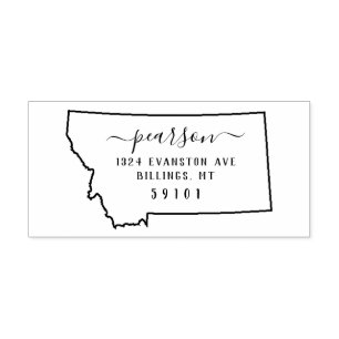 Montana Return Address Stamp Self-Inking