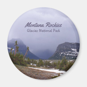 Montana Rockies Glacier National Park Landscape Magnet