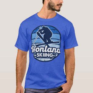 Montana skiing  T-Shirt