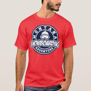 Montana snowboard fun  T-Shirt