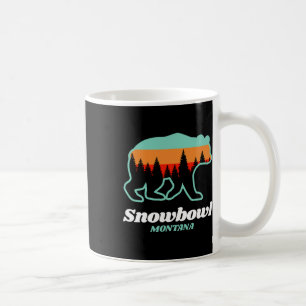 Montana Snowbowl Skiing Snowboarding Bear Coffee Mug
