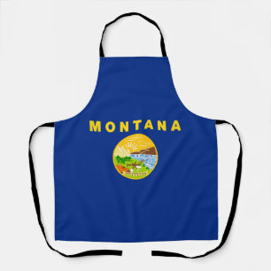 Montana State Flag Apron