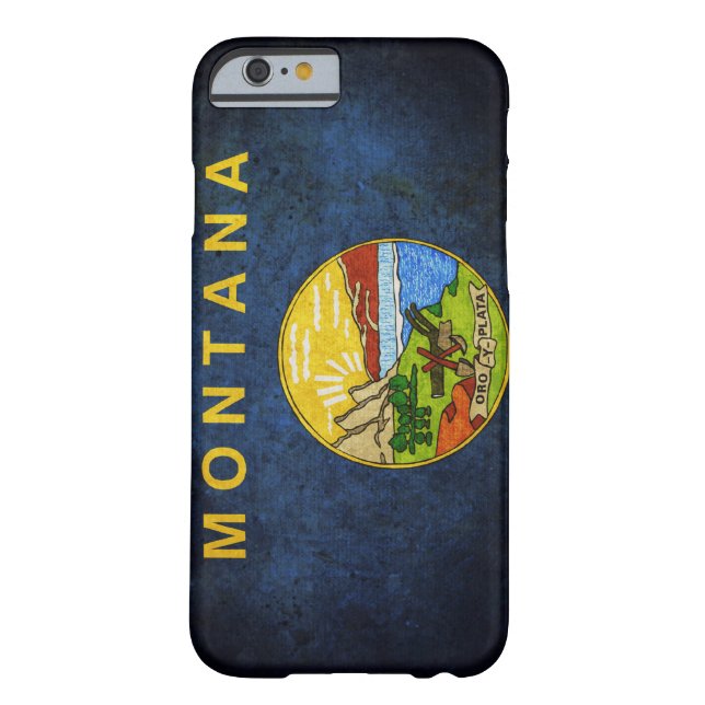 Montana state flag Case-Mate iPhone case (Back)