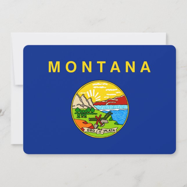 Montana State Flag Design (Front)
