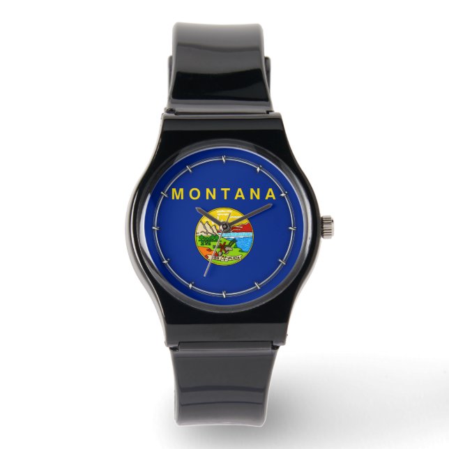 Montana State Flag Design Watch (Front)