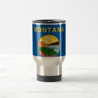 Montana State Flag Travel Mug