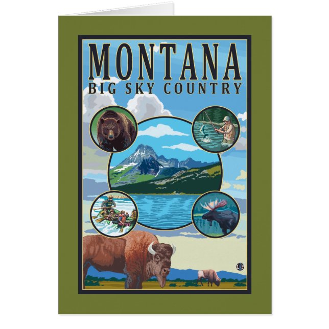 Montana State Scenes (Front)