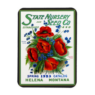 Montana State Seed Magazine Cover Magnet