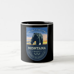 Montana State  Two-Tone Coffee Mug