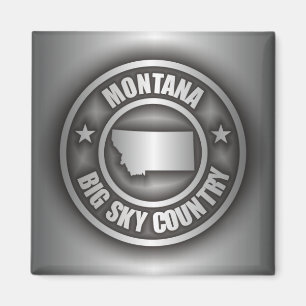 "Montana Steel" Magnets
