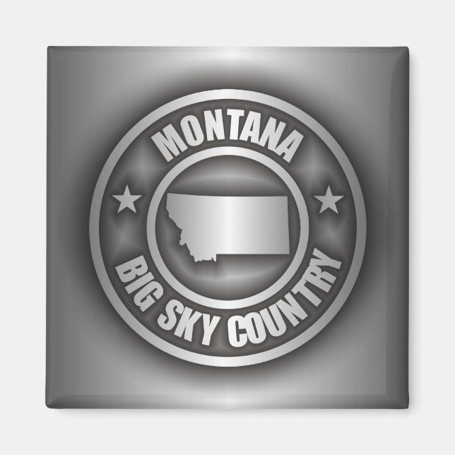 "Montana Steel" Magnets (Front)