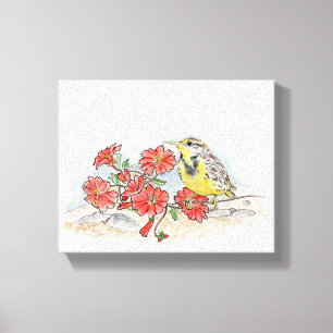 Montana Stretched Canvas Print
