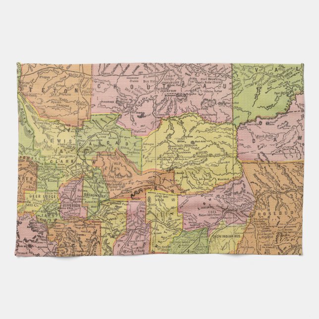 Montana Tea Towel (Horizontal)