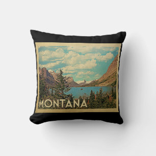 Montana Throw Pillow Glacier