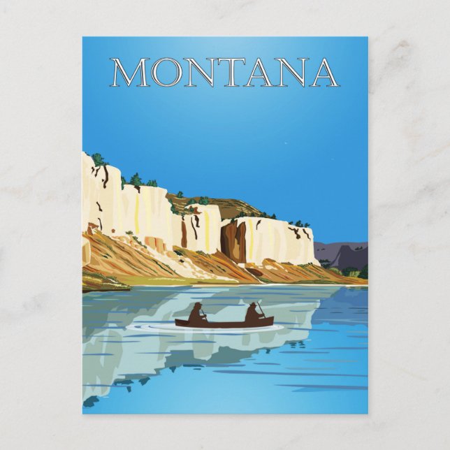 Montana Travel Postcard (Front)